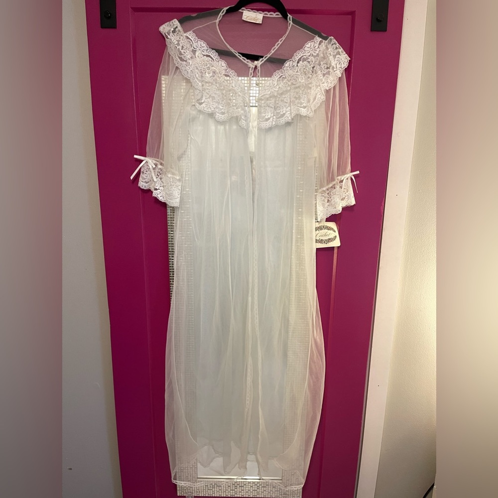 Cachet from Sears wedding nightgown vintage